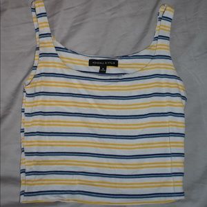 Stripped tank top